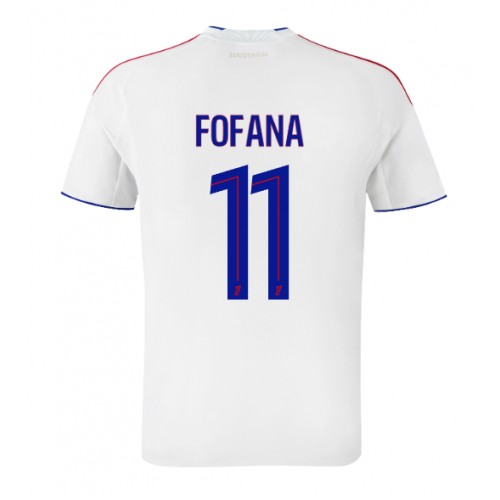 Olympique Lyonnais Malick Fofana #11 Fußballbekleidung Heimtrikot 2025-26 Kurzarm